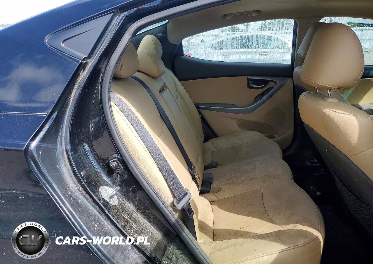 2012 Hyundai Elantra Limited VIN:5NPDH4AE9CH110628 - 10