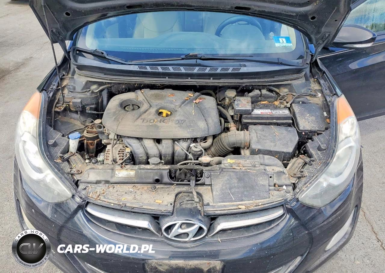 2012 Hyundai Elantra Limited VIN:5NPDH4AE9CH110628 - 11