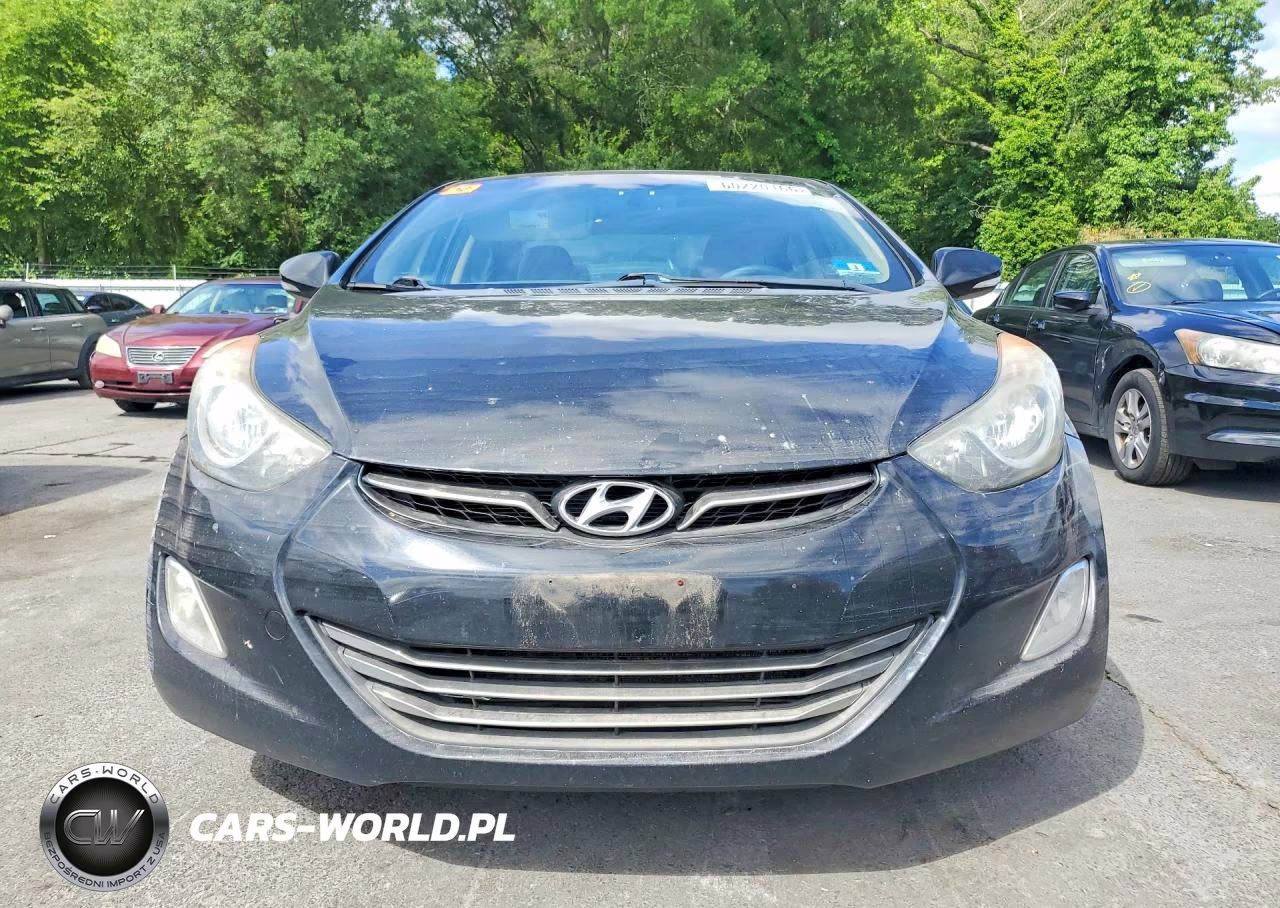2012 Hyundai Elantra Limited VIN:5NPDH4AE9CH110628 - 5
