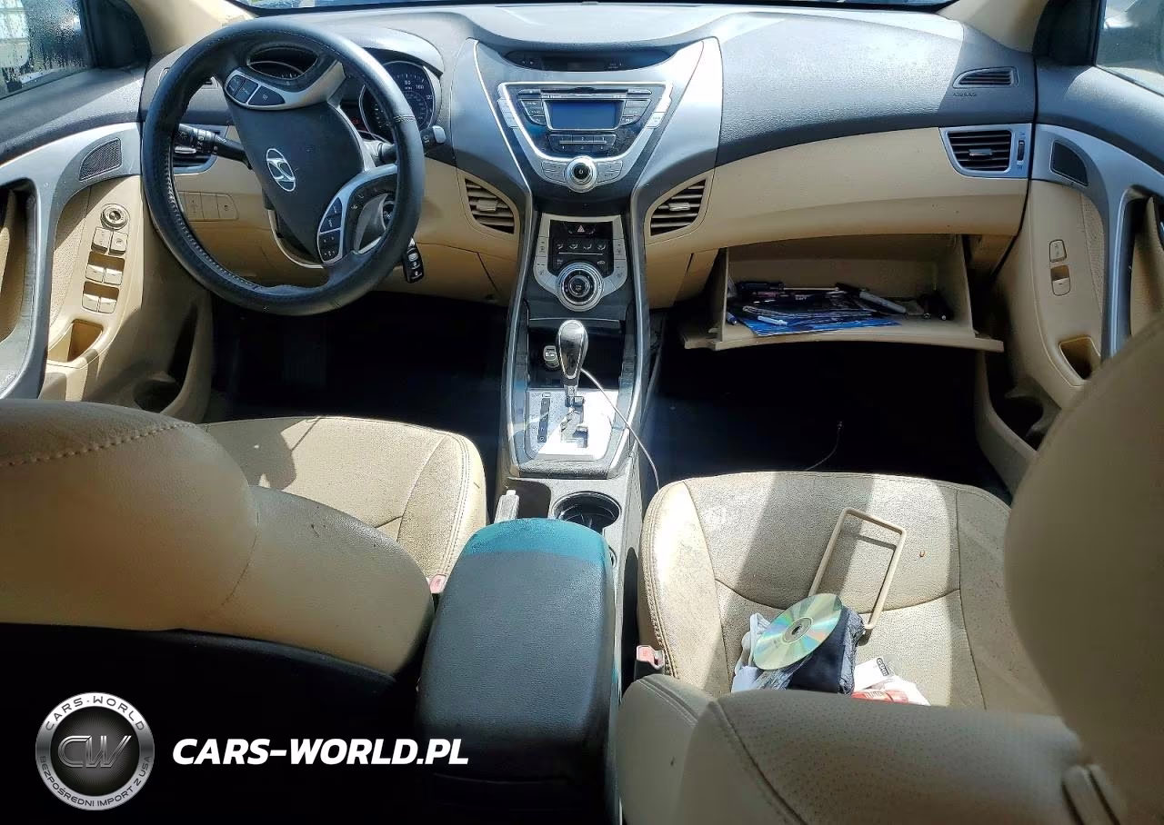 2012 Hyundai Elantra Limited VIN:5NPDH4AE9CH110628 - 8