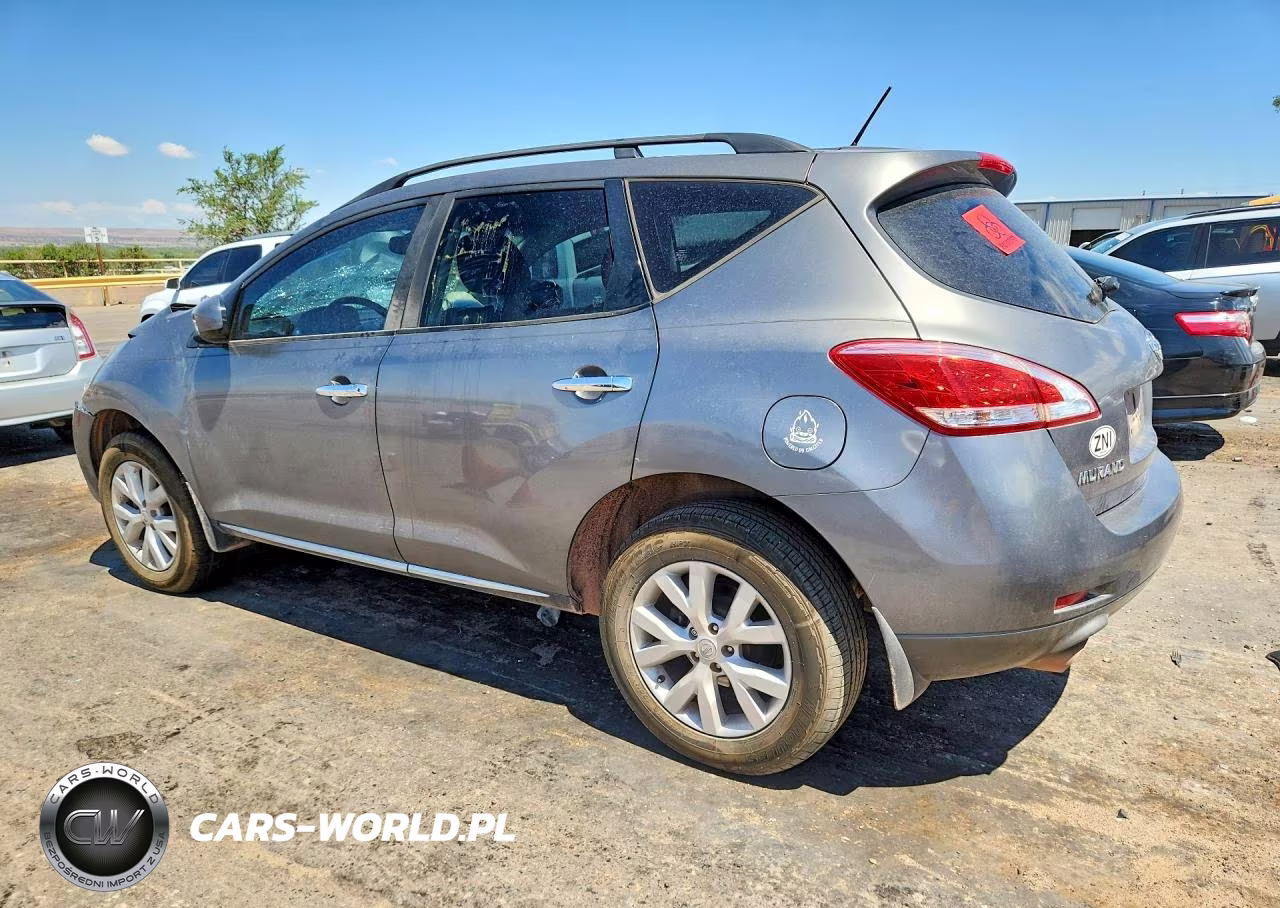 2013 Nissan Murano S VIN:JN8AZ1MU1DW202298 - 2