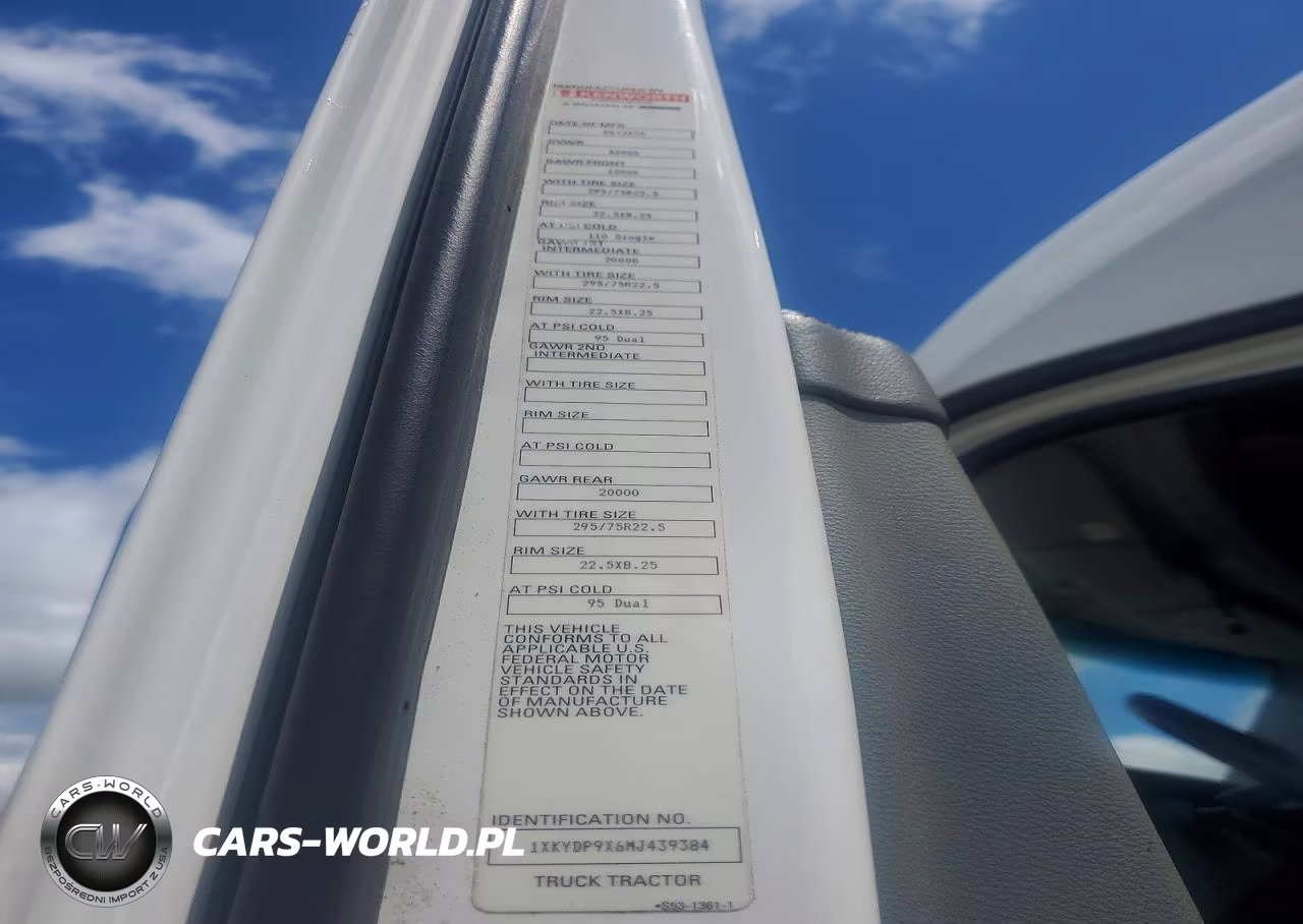 2021 Kenworth T680 Semi Truck VIN:1XKYDP9X6MJ439384 - 12