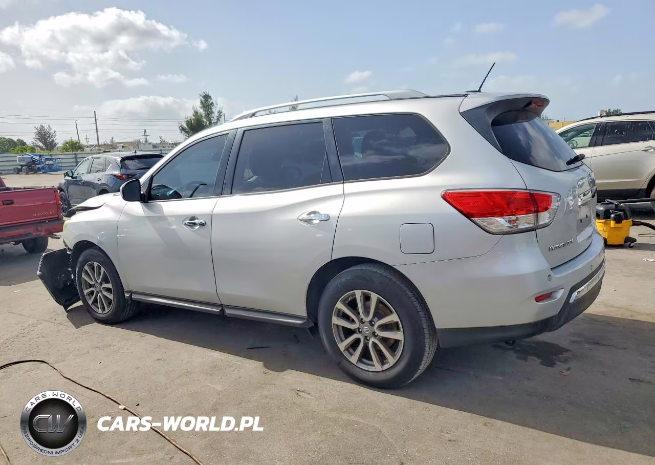 2015 Nissan Pathfinder Sv VIN:5N1AR2MN2FC632173 - 2