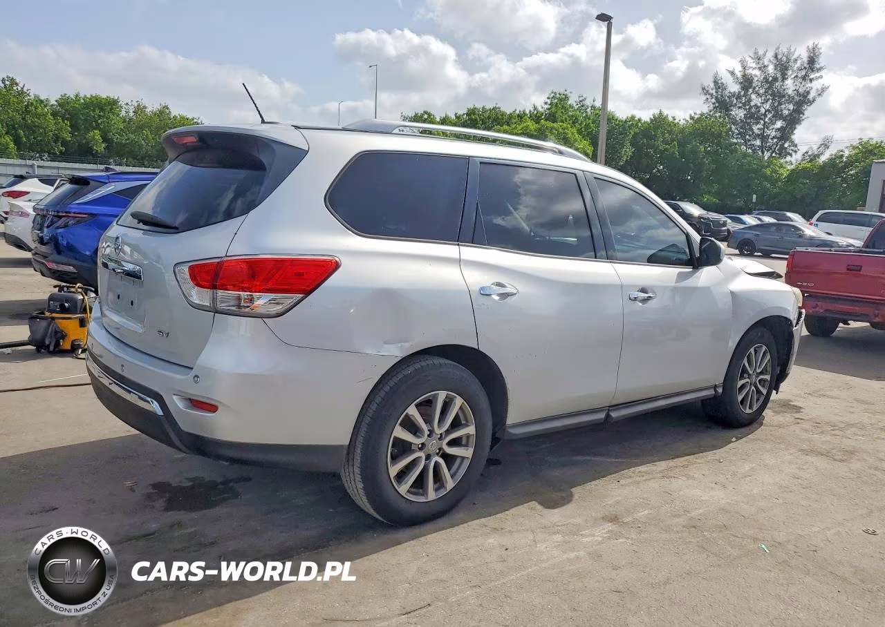 2015 Nissan Pathfinder Sv VIN:5N1AR2MN2FC632173 - 3