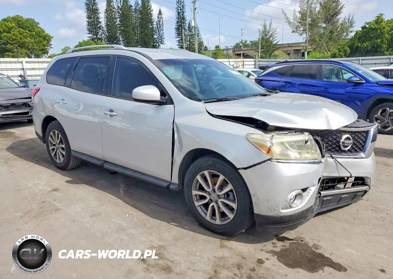 2015 Nissan Pathfinder Sv VIN:5N1AR2MN2FC632173 - 4