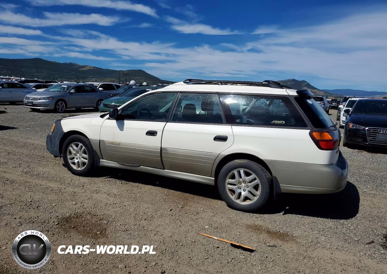 2000 Subaru Legacy Outback VIN:4S3BH6653Y6643538 - 2