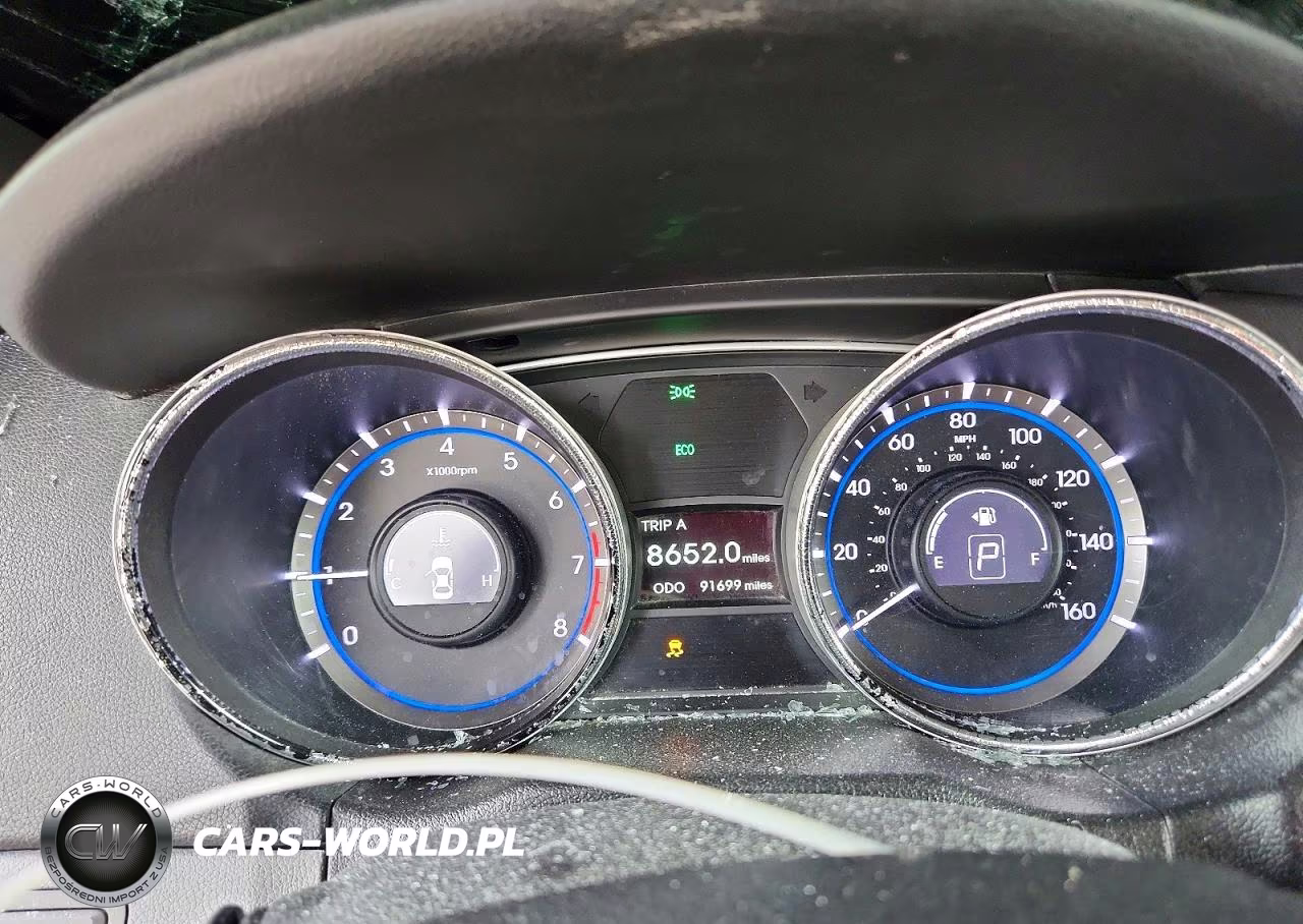 2014 Hyundai Sonata Gls VIN:5NPEB4AC7EH920136 - 9