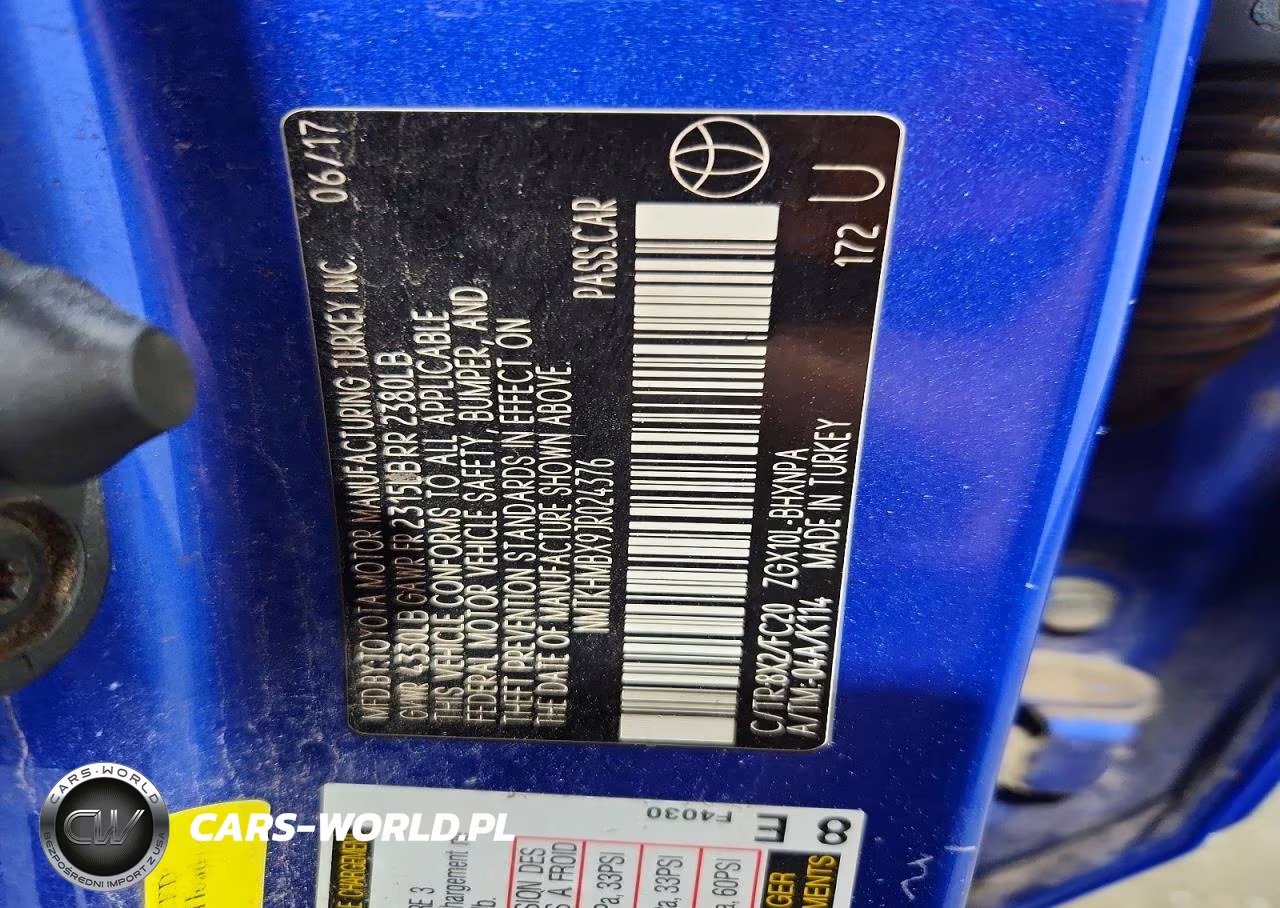 2018 Toyota C-Hr Xle Premium VIN:NMTKHMBX9JR024376 - 14