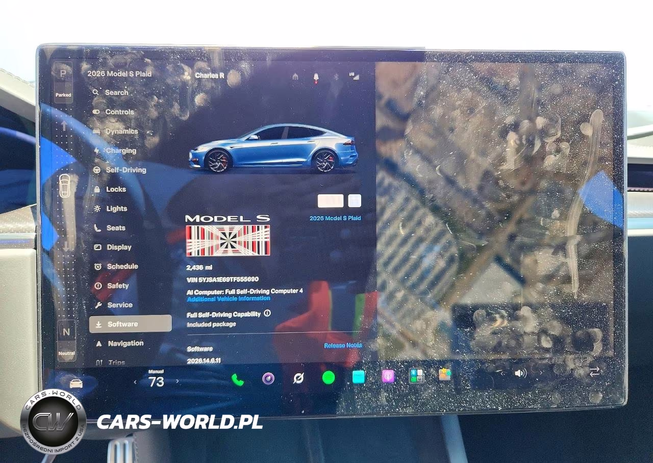 2026 Tesla Model S VIN:5YJSA1E69TF555690 - 9