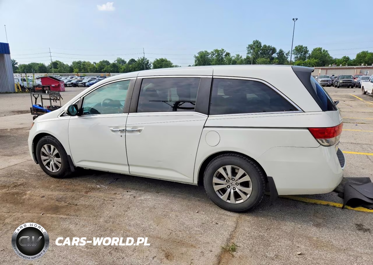 2015 Honda Odyssey Exl VIN:5FNRL5H62FB037646 - 2