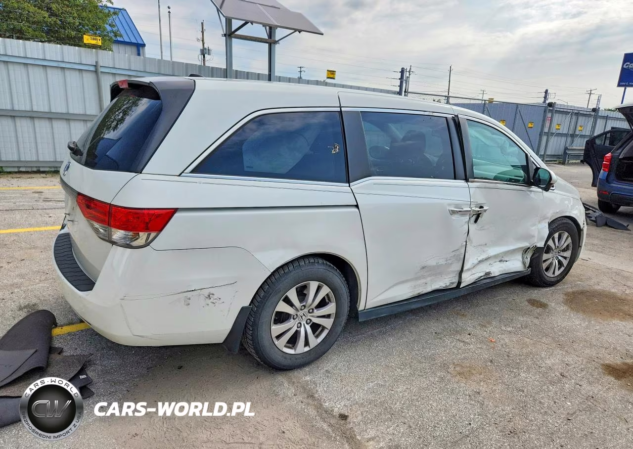 2015 Honda Odyssey Exl VIN:5FNRL5H62FB037646 - 3