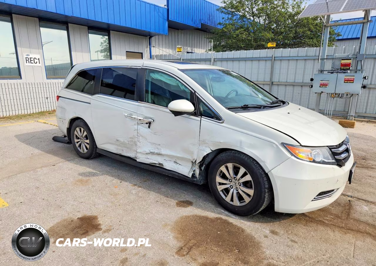 2015 Honda Odyssey Exl VIN:5FNRL5H62FB037646 - 4