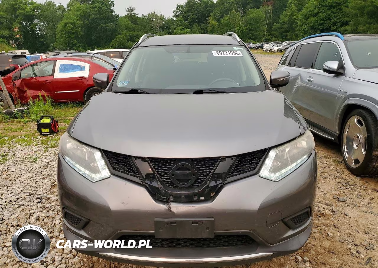 2015 Nissan Rogue Sv VIN:KNMAT2MV4FP542246 - 5
