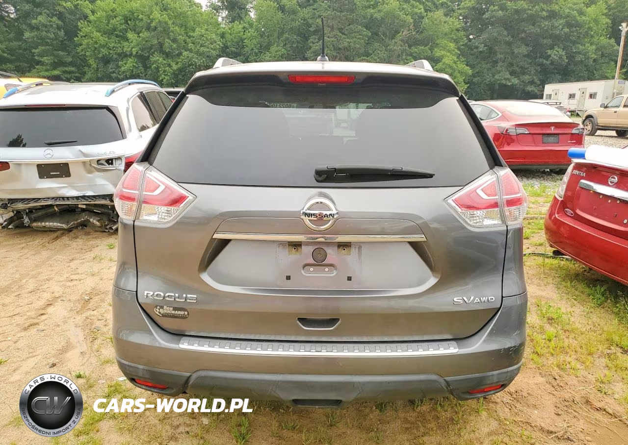 2015 Nissan Rogue Sv VIN:KNMAT2MV4FP542246 - 6