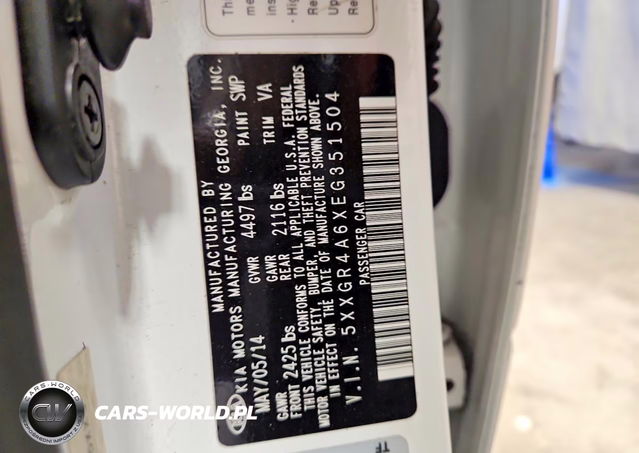 2014 Kia Optima Sx VIN:5XXGR4A6XEG351504 - 12