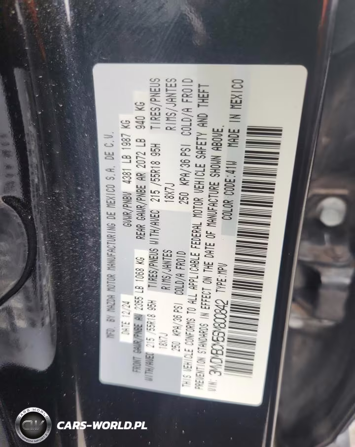 2025 Mazda Cx-30 Preferred VIN:3MVDMBCM5SM800842 - 13