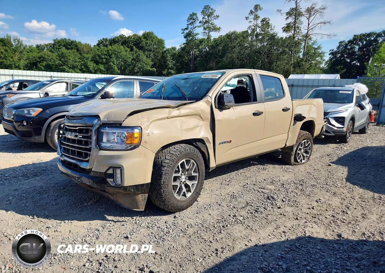 2022 GMC Canyon At4 VIN:1GTG6FENXN1250481 - 1