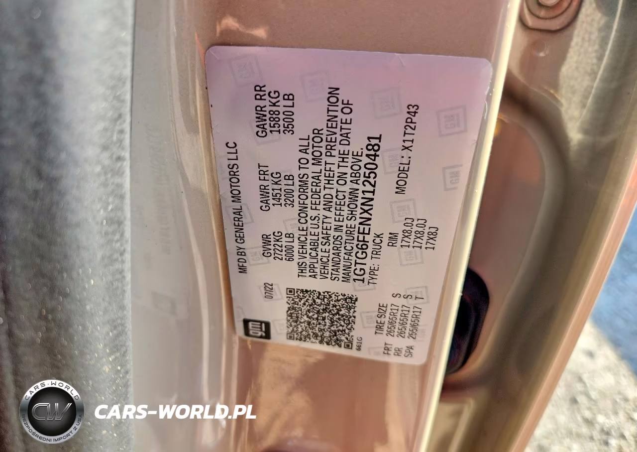 2022 GMC Canyon At4 VIN:1GTG6FENXN1250481 - 12