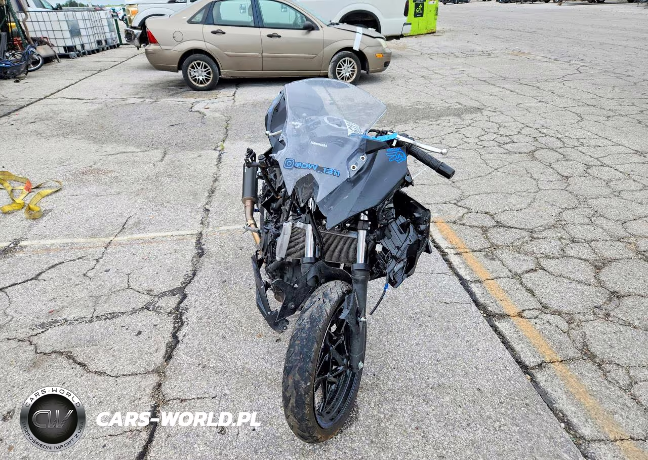 2025 Kawasaki Ex500 VIN:ML5EXGG1XSDA38370 - 2