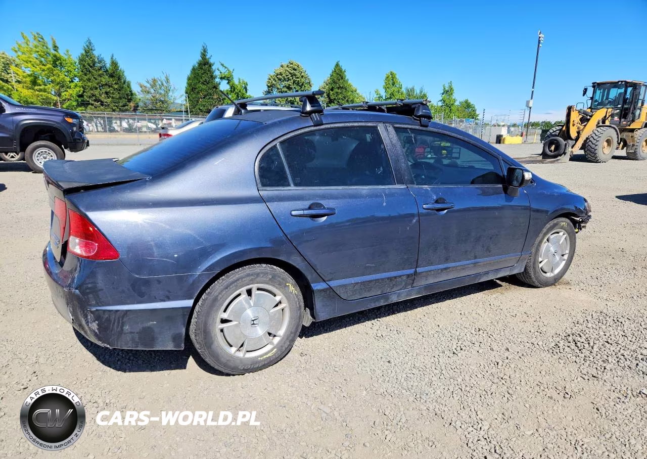 2008 Honda Civic Hybrid VIN:JHMFA36278S001081 - 3