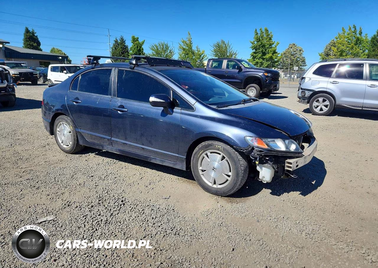 2008 Honda Civic Hybrid VIN:JHMFA36278S001081 - 4