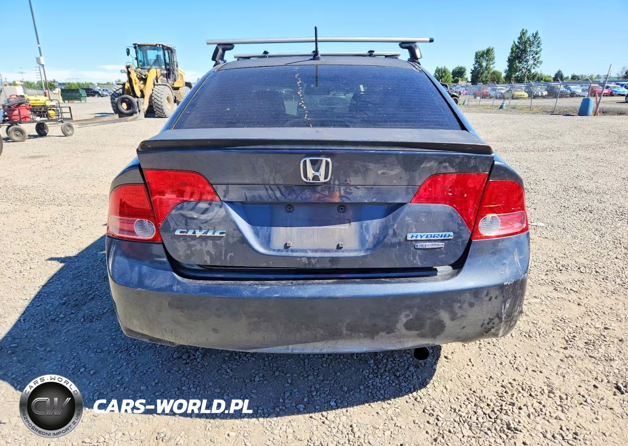 2008 Honda Civic Hybrid VIN:JHMFA36278S001081 - 6