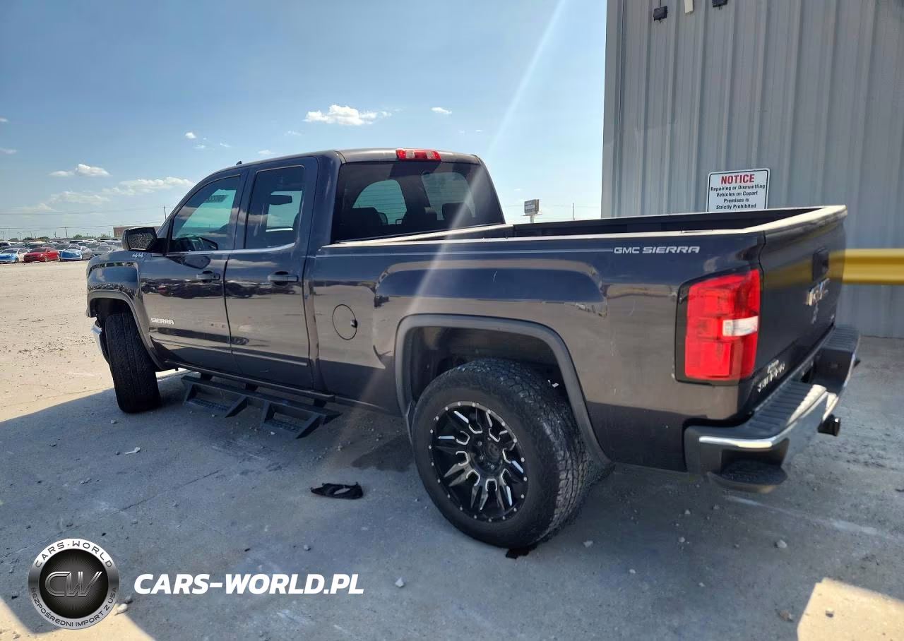 2015 GMC Sierra K1500 Sle VIN:1GTV2UEC9FZ203788 - 2