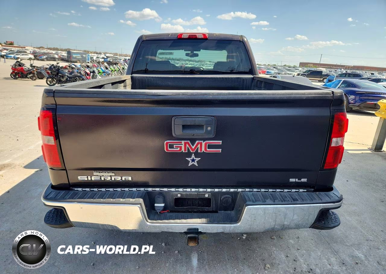2015 GMC Sierra K1500 Sle VIN:1GTV2UEC9FZ203788 - 6