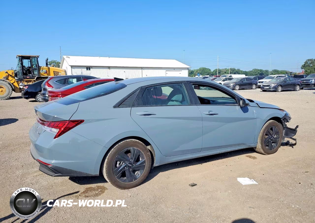2023 Hyundai Elantra Blue VIN:KMHLM4AJ4PU042721 - 3