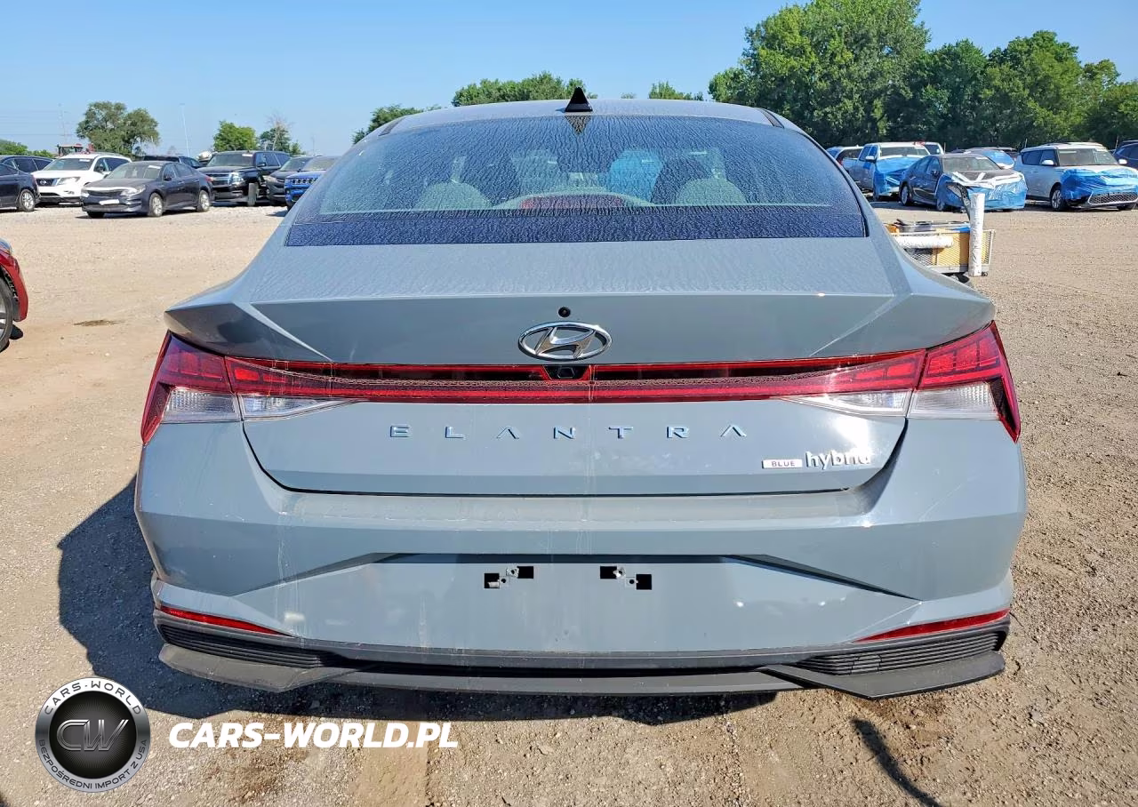 2023 Hyundai Elantra Blue VIN:KMHLM4AJ4PU042721 - 6