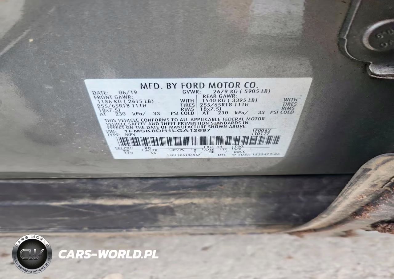 2020 Ford Explorer Xlt VIN:1FMSK8DH1LGA12697 - 13