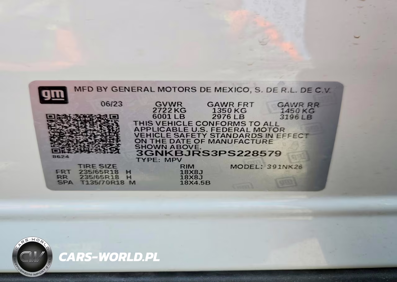 2023 Chevrolet Blazer 3Lt VIN:3GNKBJRS3PS228579 - 13
