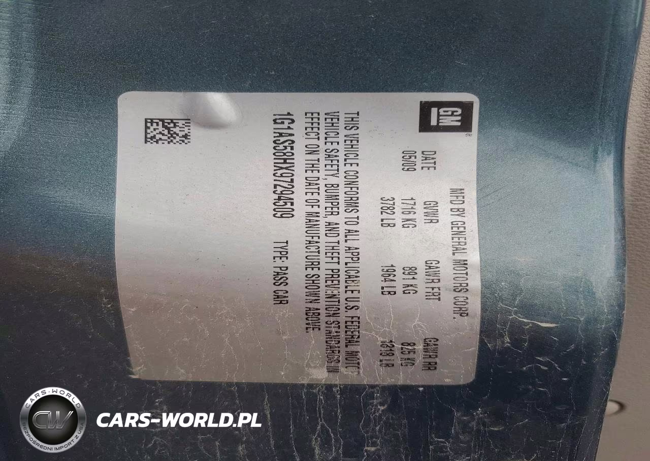 2009 Chevrolet Cobalt Ls VIN:1G1AS58HX97294509 - 12