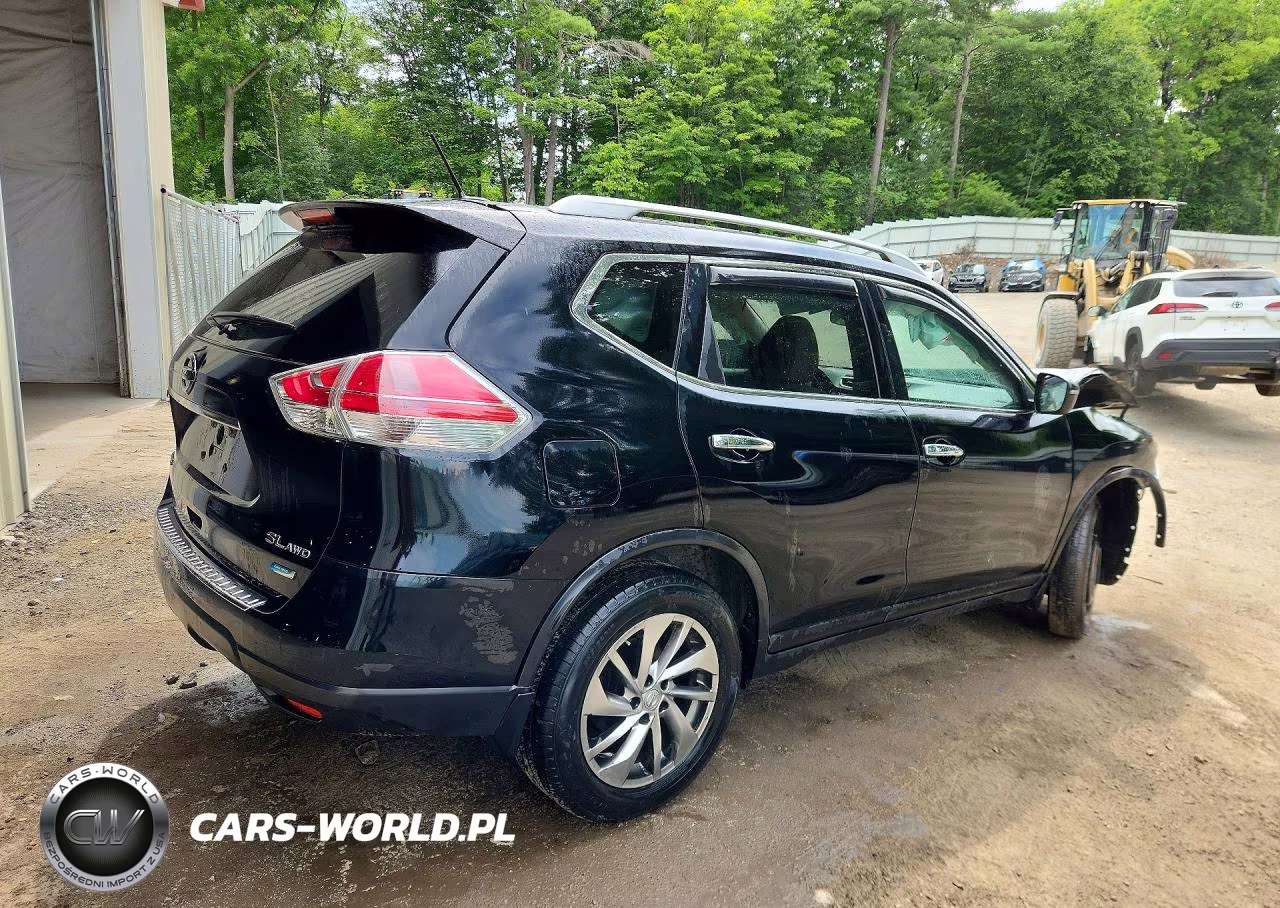 2014 Nissan Rogue Sl VIN:5N1AT2MV5EC754302 - 3
