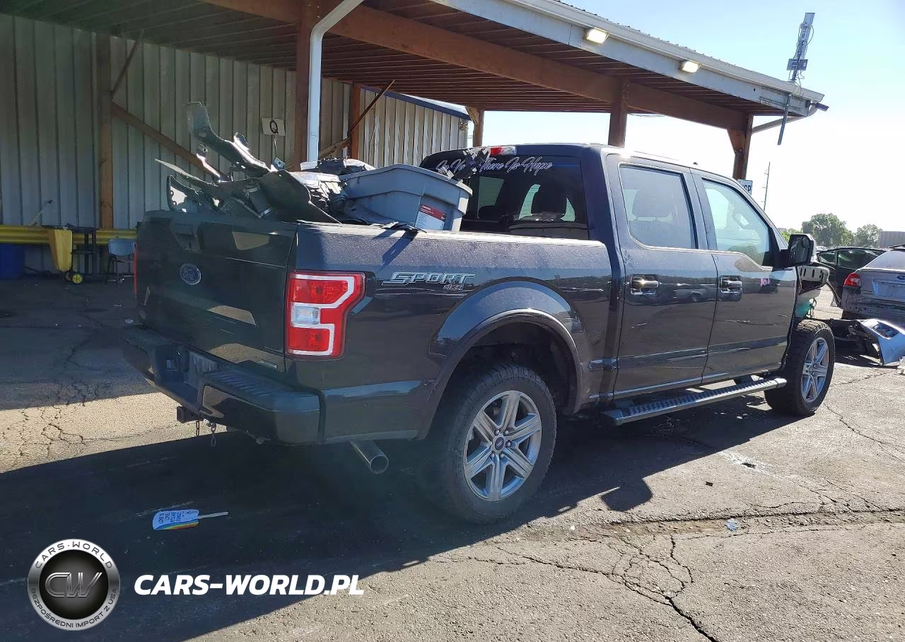 2019 Ford F150 Supercrew VIN:1FTEW1E47KKE63475 - 3