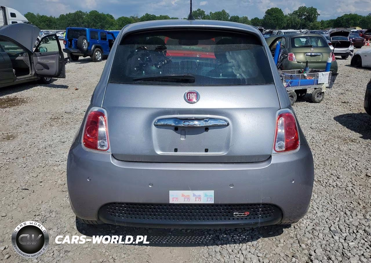 2017 Fiat 500 Electric VIN:3C3CFFGE4HT565600 - 6