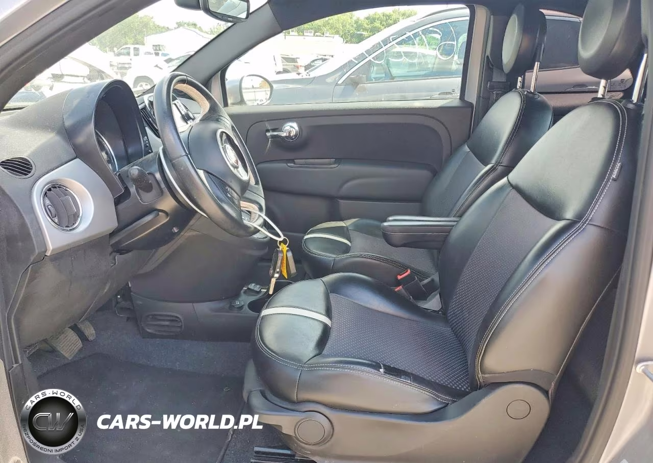 2017 Fiat 500 Electric VIN:3C3CFFGE4HT565600 - 7