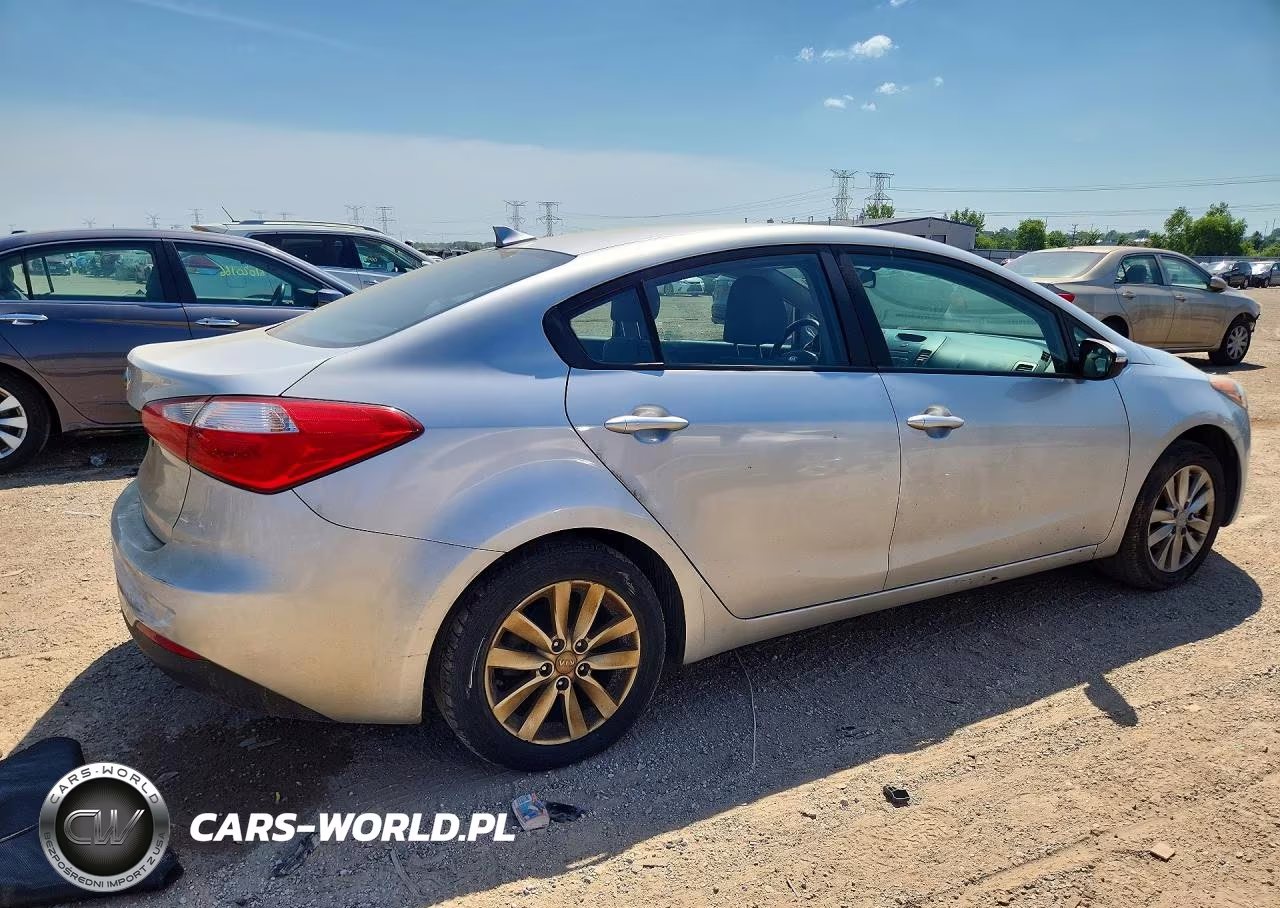 2014 Kia Forte Lx VIN:KNAFX4A65E5242516 - 3