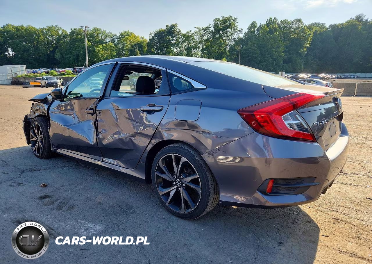 2019 Honda Civic Sport VIN:2HGFC2F88KH563856 - 2