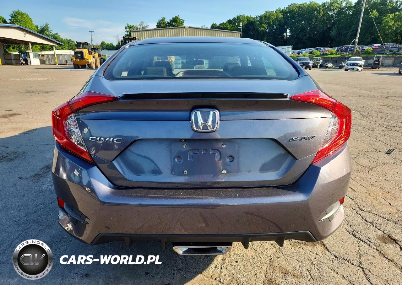 2019 Honda Civic Sport VIN:2HGFC2F88KH563856 - 6