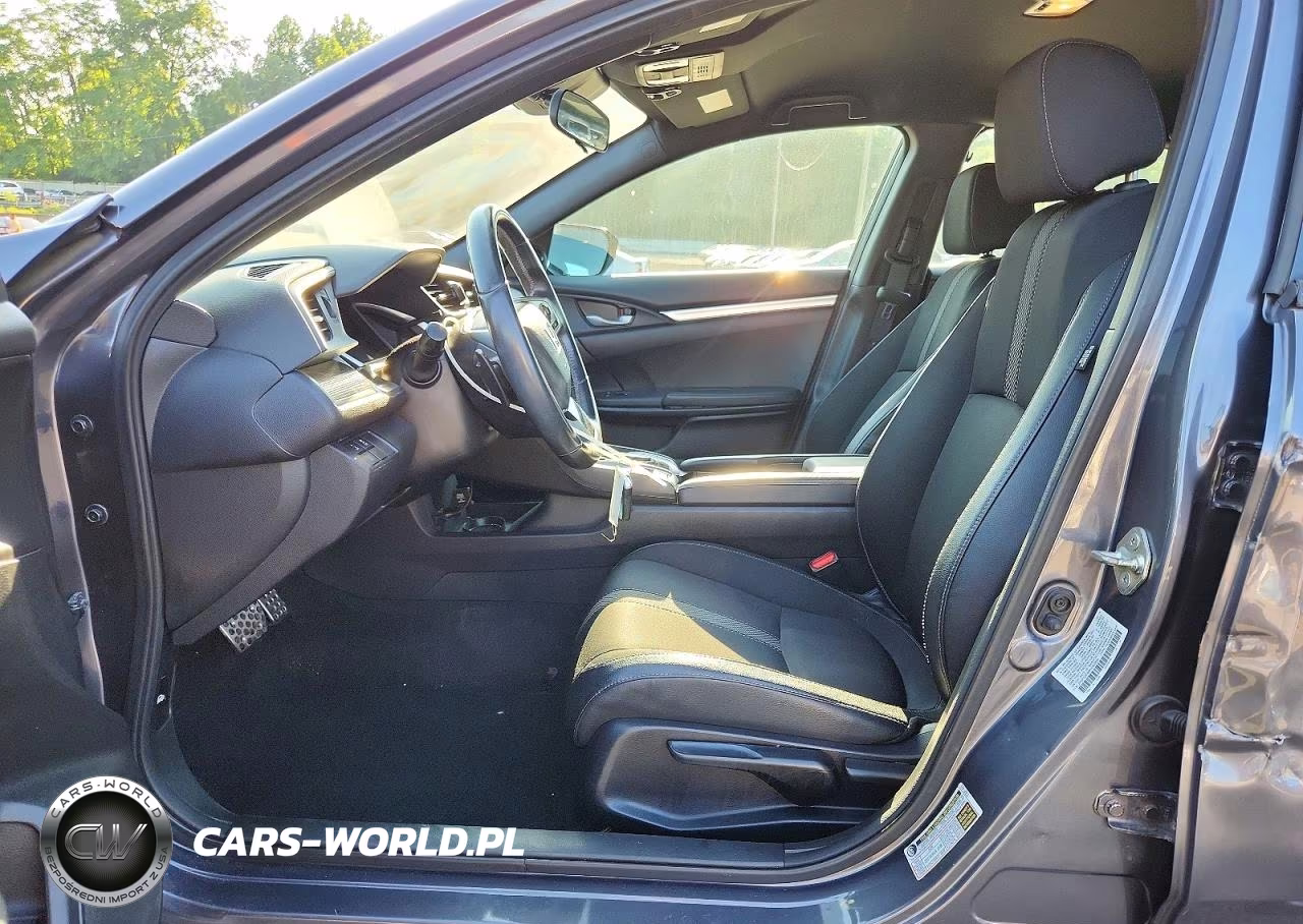 2019 Honda Civic Sport VIN:2HGFC2F88KH563856 - 7