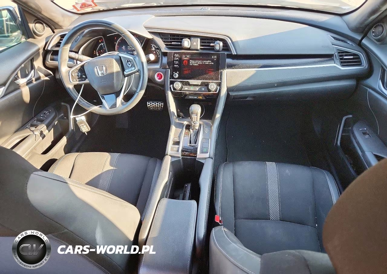 2019 Honda Civic Sport VIN:2HGFC2F88KH563856 - 8
