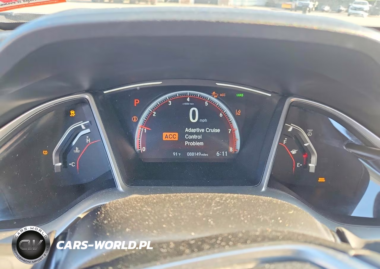 2019 Honda Civic Sport VIN:2HGFC2F88KH563856 - 9