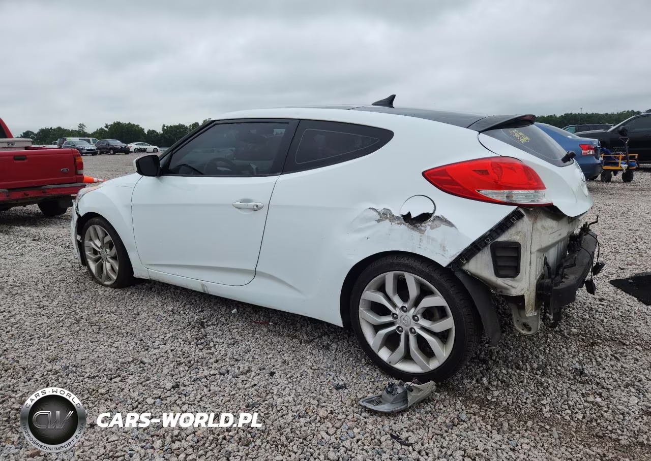 2013 Hyundai Veloster Base VIN:KMHTC6AD1DU132896 - 2