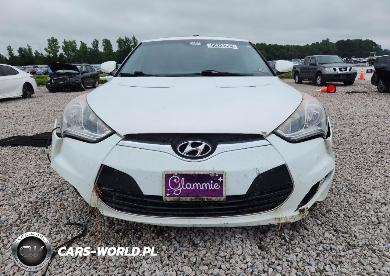 2013 Hyundai Veloster Base VIN:KMHTC6AD1DU132896 - 5