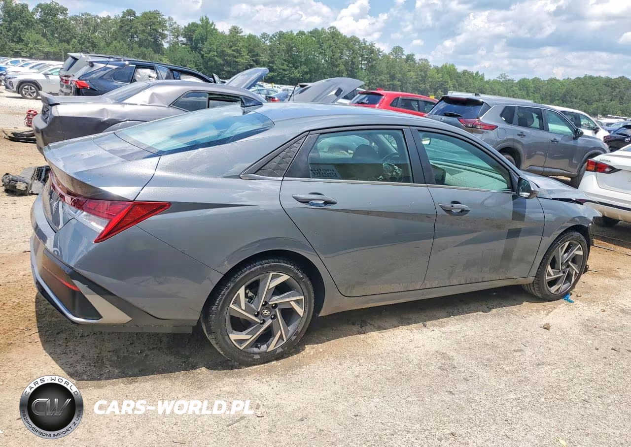 2025 Hyundai Elantra Sel VIN:KMHLS4DG3SU965674 - 3
