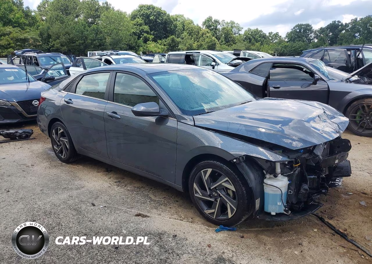 2025 Hyundai Elantra Sel VIN:KMHLS4DG3SU965674 - 4