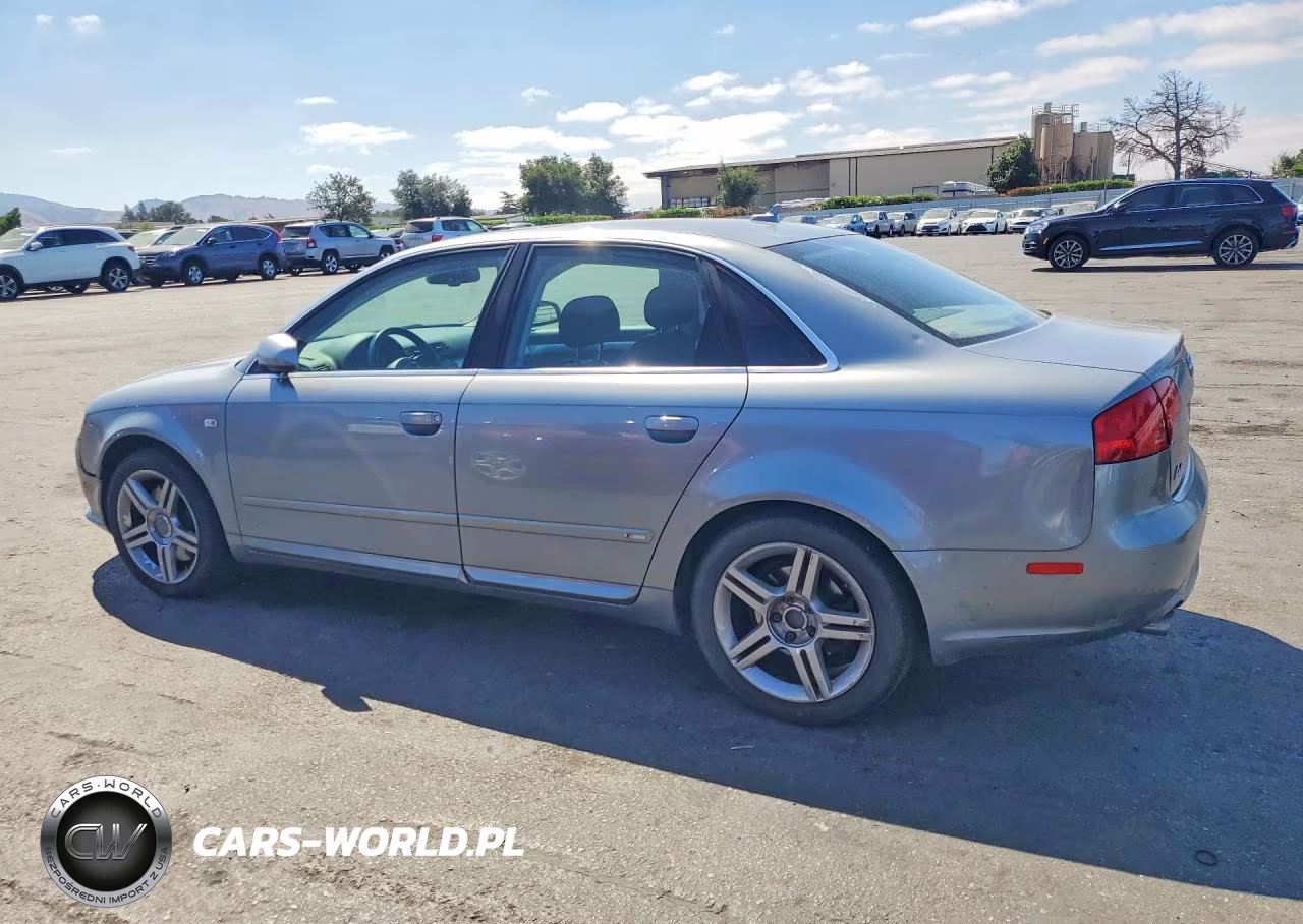 2008 Audi A4 2.0T VIN:WAUAF78E58A120925 - 2