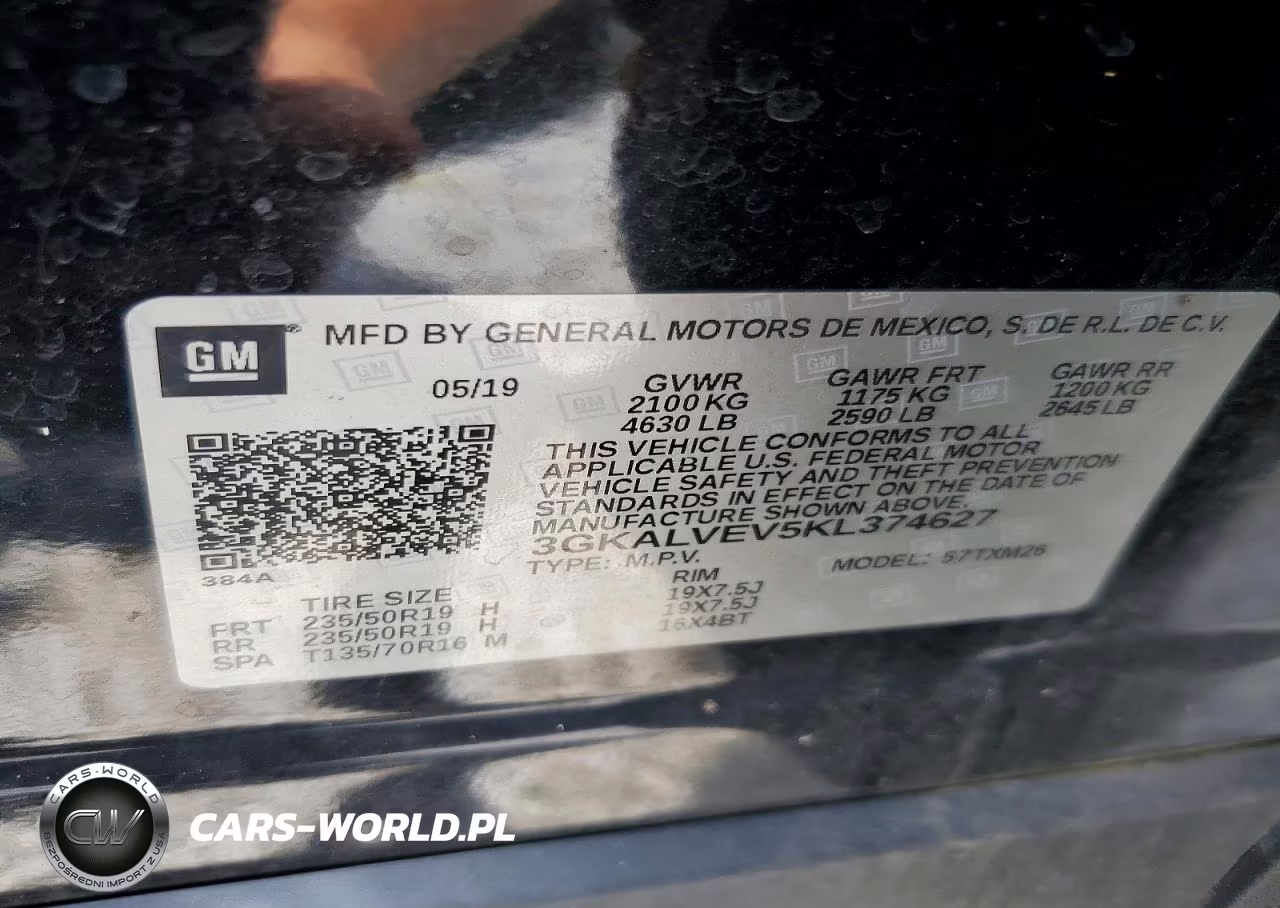 2019 GMC Terrain Slt VIN:3GKALVEV5KL374627 - 13