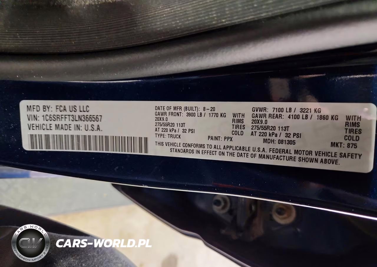 2020 Ram 1500 Big Horn-Lone Star VIN:1C6SRFFT3LN366567 - 12